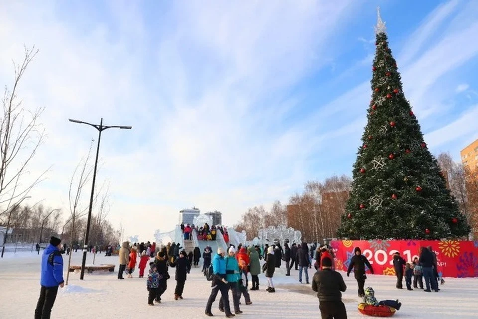 Основные события, конечно, проходят на Центральной площади.