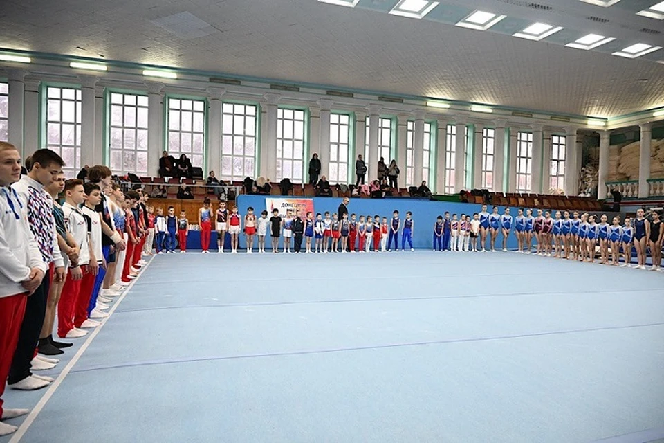 В Донецке стартовал Кубок Главы ДНР по гимнастике. Фото: ТГ/Пушилин