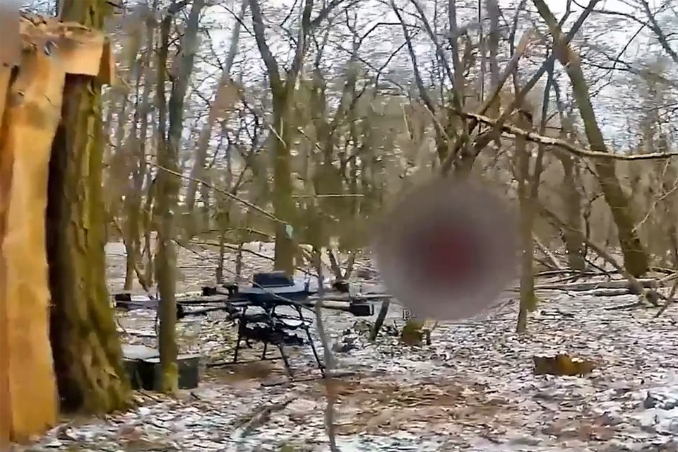 Операторы дронов нашли логово Вампира в лесах Сумской области