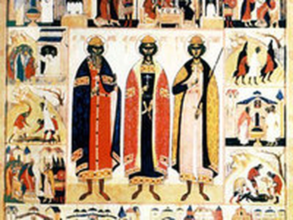 икона антоний иоанн и евстафий виленские. святые литвы. святые виленские мученики антоний иоанн евстафий. икона антоний иоанн и евстафий виленские. казимир (казимеж) зоравский.