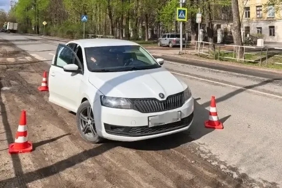 ЧП случилось по дороге в школу.