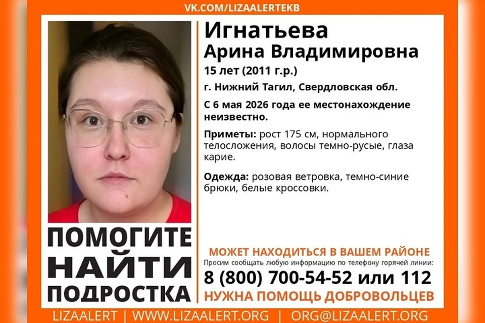 Девочка пропала 6 мая. Фото: отряд «ЛизаАлерт»