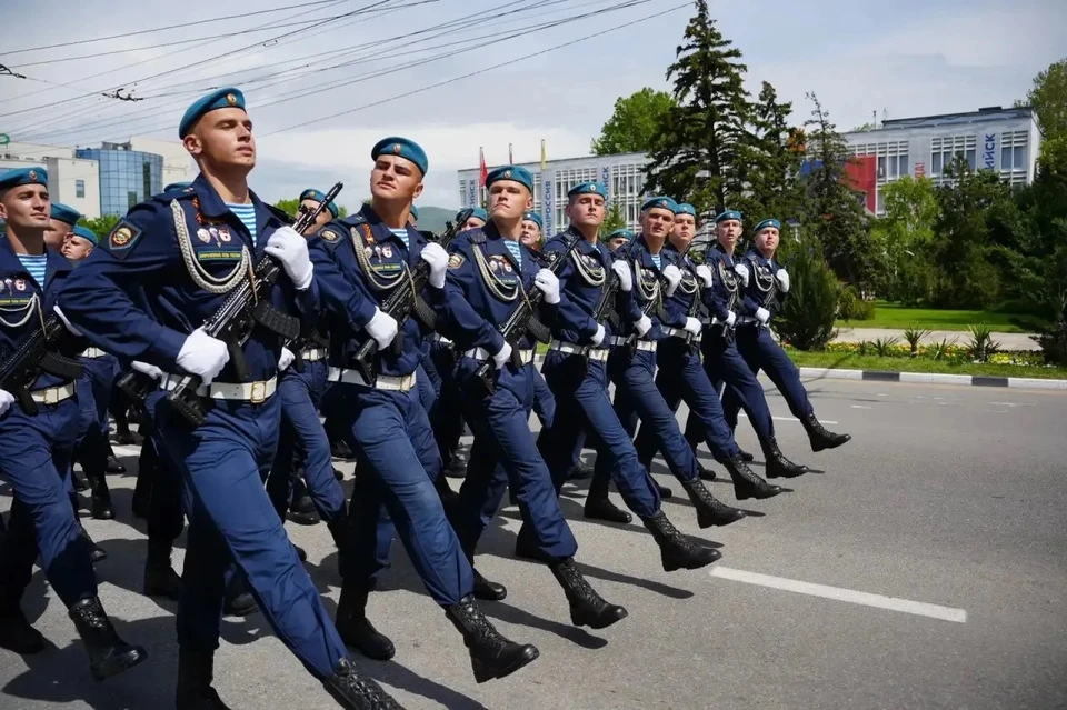 Парад Победы в Новороссийске начнется в 10:00 Фото: пресс-служба администрации города-героя
