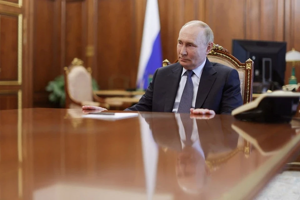 Путин провел встречу с главой Минэкономразвития Решетниковым