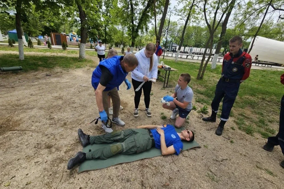 На Херсонщине прошла «Семейная Зарница» Фото: филиал фонда "Защитники Отечества"