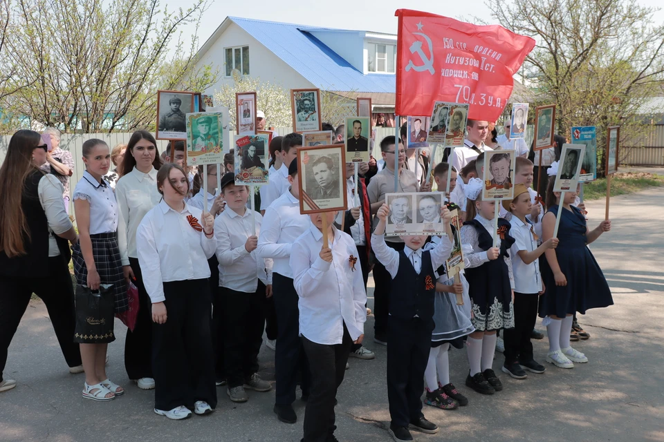 Скопинцы от мала до велика вспомнили героев войны с фашистской Германией.