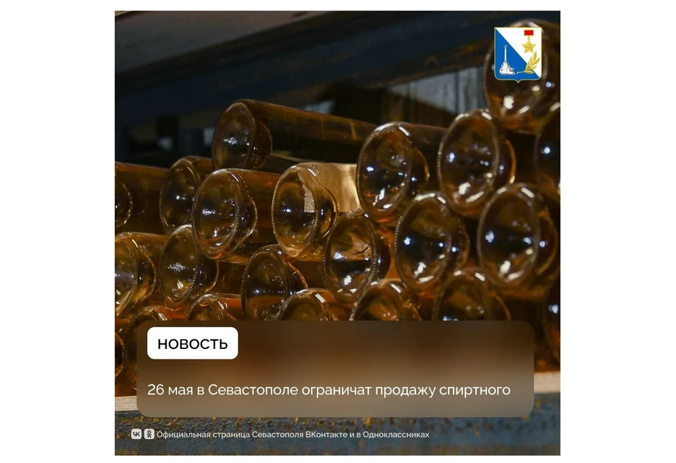 Чрезмерное употребление алкоголя вредит вашему здоровью! Фото: Пресс-служба правительства Севастополя, t.me/sevastopolofficial