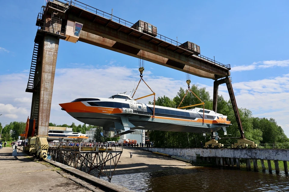 Еще два «Метеора 120Р» пополнили речной флот Нижегородской области.