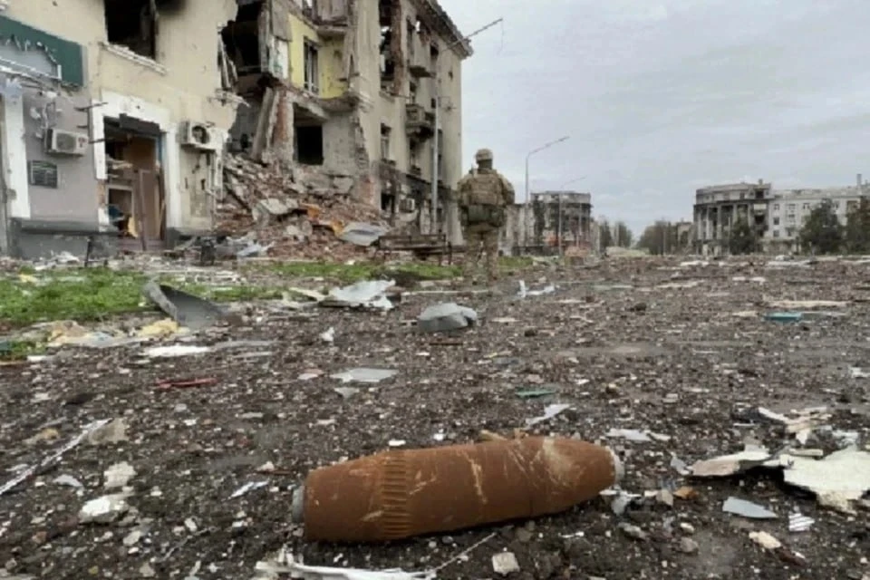 Боевики Киева нанесли удар по детской площадке в Херсоне.