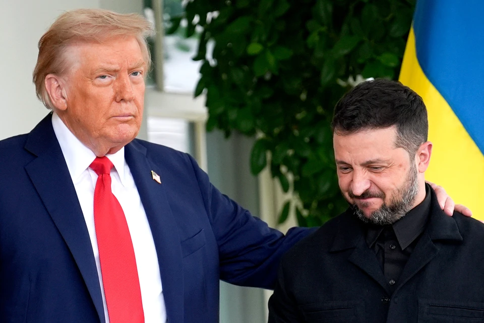 Трамп не хочет сам тратить деньги на конфликт России и Украины. Он готов к тому, чтобы европейцы покупали американское оружие, но у него есть и другие далеко идущие планы. Фото: Yuri Gripas - Pool via CNP/Consolidated News Photos/Global Look Press