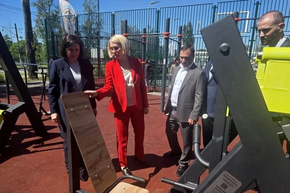 Новая спортплощадка в Первомайском районе станет местом притяжения для детей и взрослых. Фото: Управление информационной политики правительства Ростовской области