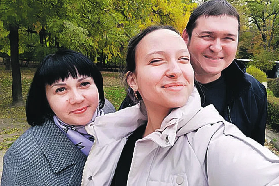 Илья, Алена и Каролина Балдурские. Личный архив героев