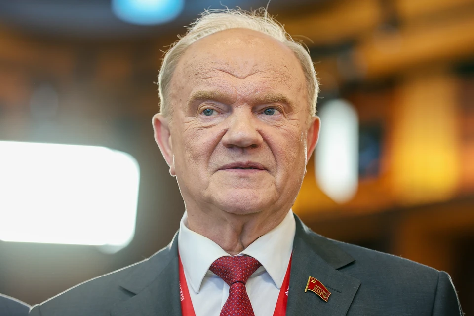 Лидер КПРФ Геннадий Зюганов на XXIX Петербургском международном экономическом форуме. Фото: Донат Сорокин/ТАСС