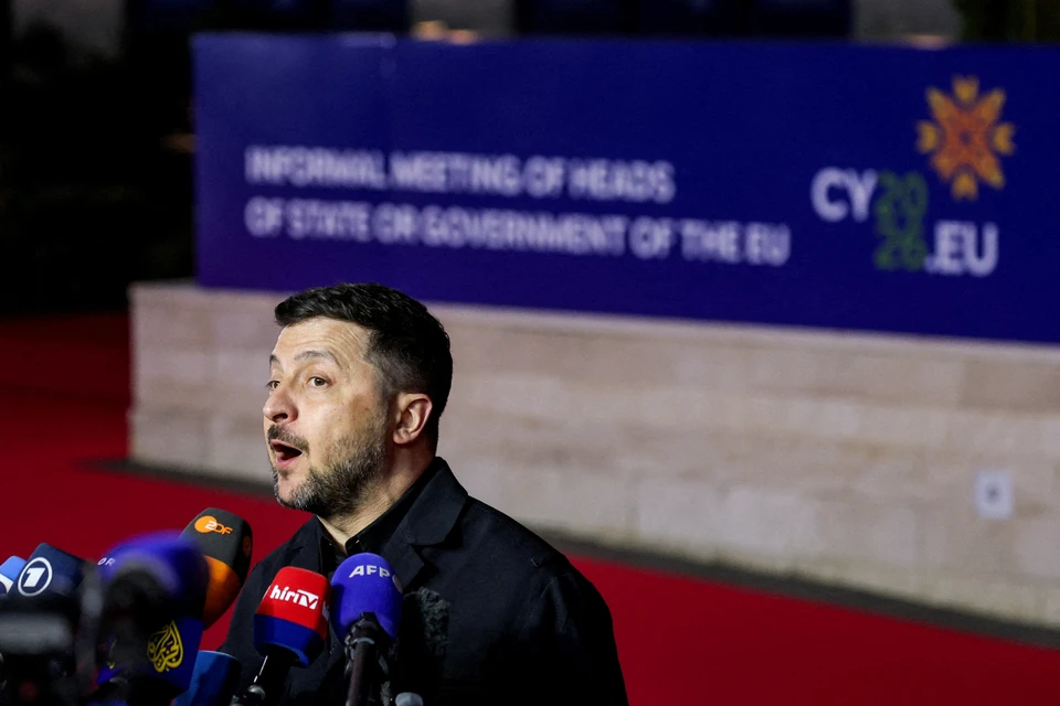Главарь киевского режима Владимир Зеленский