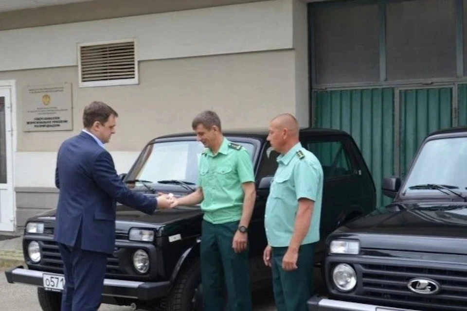 Сотрудники ведомства получили новые автомобили. Фото: минприроды Ставропольского края