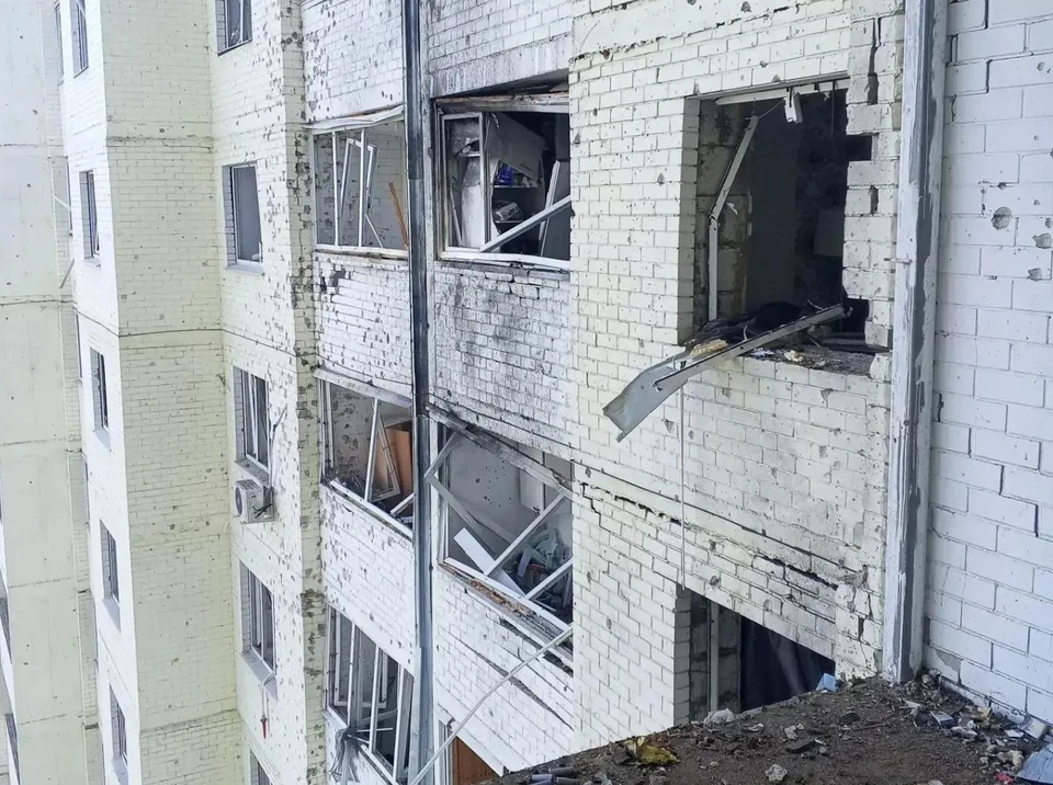 Удар по жилому дому был нанесен целенаправленно. Фото: официальный канал Андрея Клычкова
