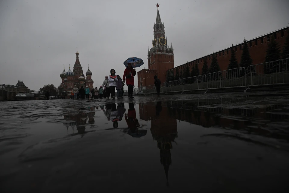 Желтый уровень погодной опасности объявлен в Москве из-за дождя и грозы