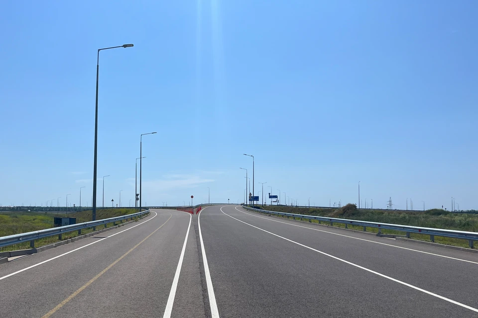 Новую развязку у поселка Витязево открыли в начале курортного сезона Фото: ФКУ Упрдор «Черноморье»