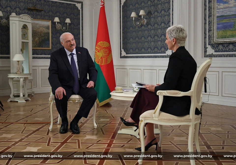 Во время интервью президент Беларуси высказался об актуальных проблемах мировой политики. Фото: president.gov.by.