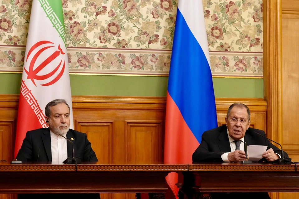 МИД Ирана: Арагчи разъяснил Лаврову детали меморандума с США. Фото: Iranian Foreign Ministry/Keystone Press Agency/Global Look Press