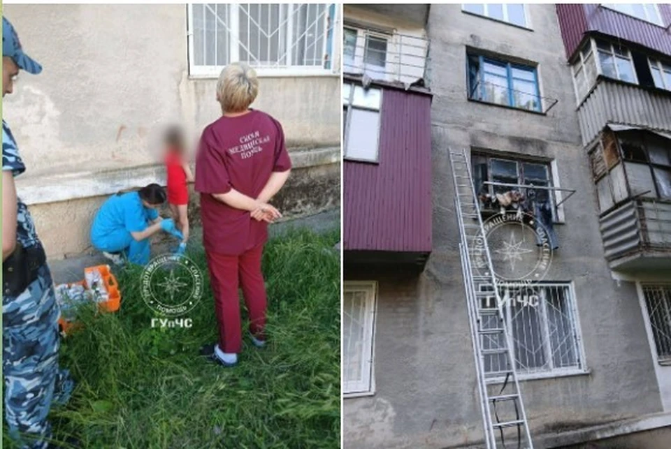 Девочке повезло - ей даже госпитализация не понадобилась. Фото: МВД Приднестровья