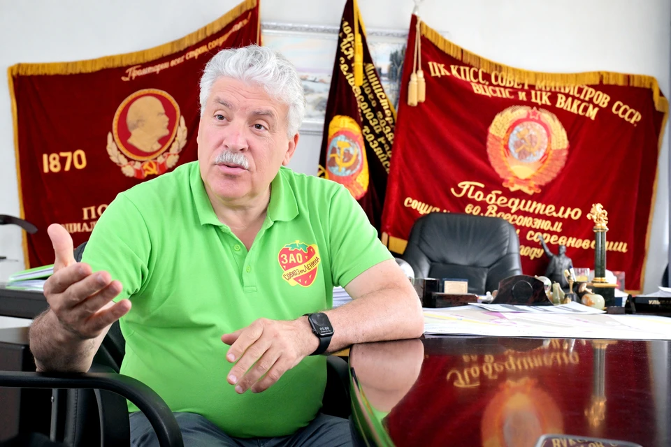 Павел Грудинин, предприниматель и политик, с 1995 года занимающий пост директора «Совхоза имени Ленина» в Московской области.