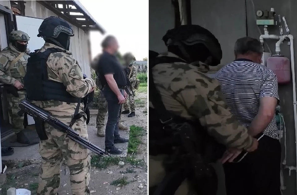 Силовики разом нагрянули на множество адресов. Фото: стоп-кадр видео МВД по СКФО.