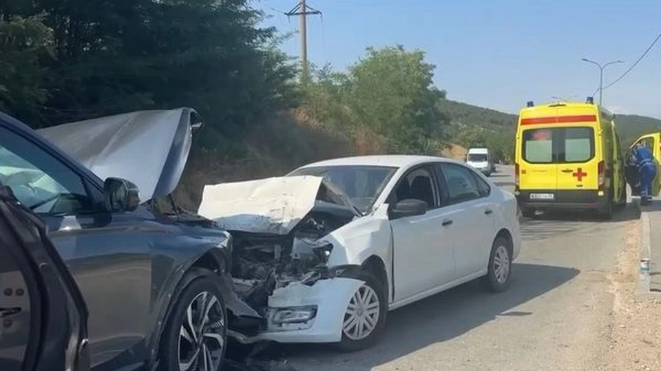 28-летний водитель Volkswagen не справился с управлением. Фото: Госавтоинспекция Севастополя