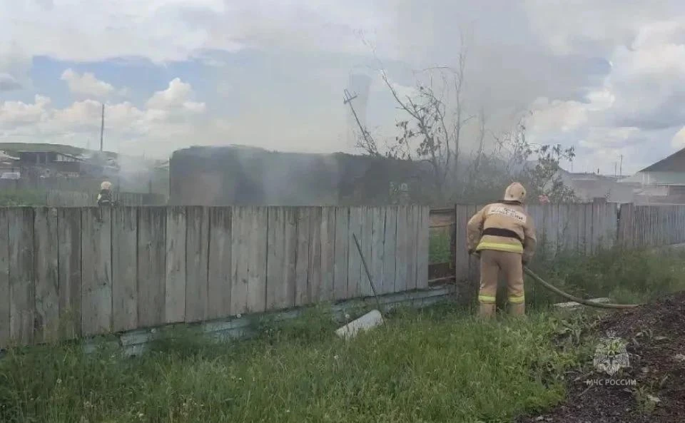 В поселке Забайкальского края при пожаре погибла 39-летняя женщина Фото: ГУ МЧС России по Забайкальскому краю