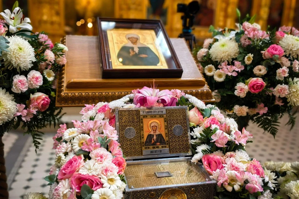 Матрона Московская в Рязани: к святыне идут сотни человек. Фото: Рязанская епархия.