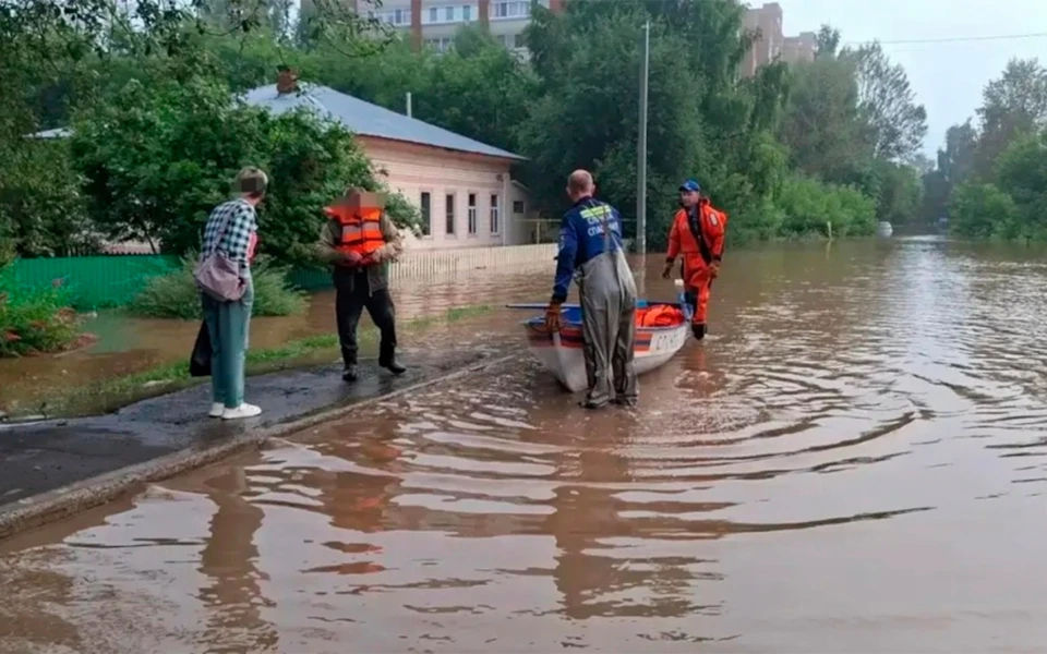 Подтопленными в городе оказались территории 239 частных и 10 многоквартирных домов