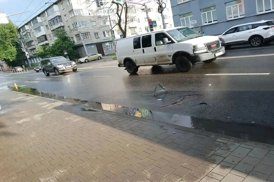 Место происшествия.
