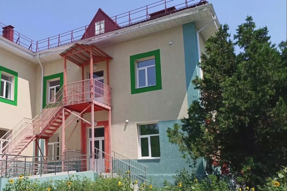 В Приморском районе Мариуполя реконструирован двухэтажный детский сад. Фото: Стройконтроль Подмосковья