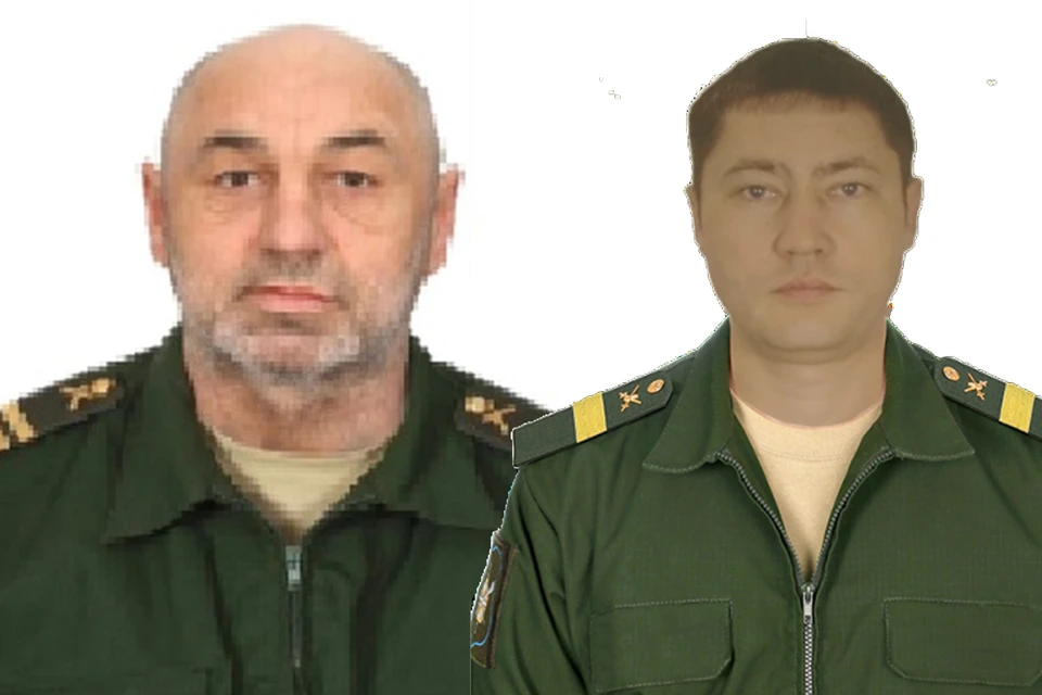 Сержант Андрей Кирьянов и Старший сержант Павел Костенков
