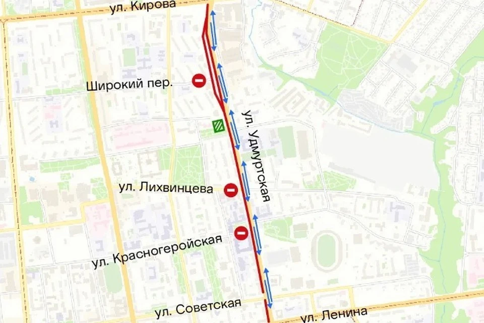 Ограничения будут действовать с 23 по 27 июля. Фото: администрация Ижевска