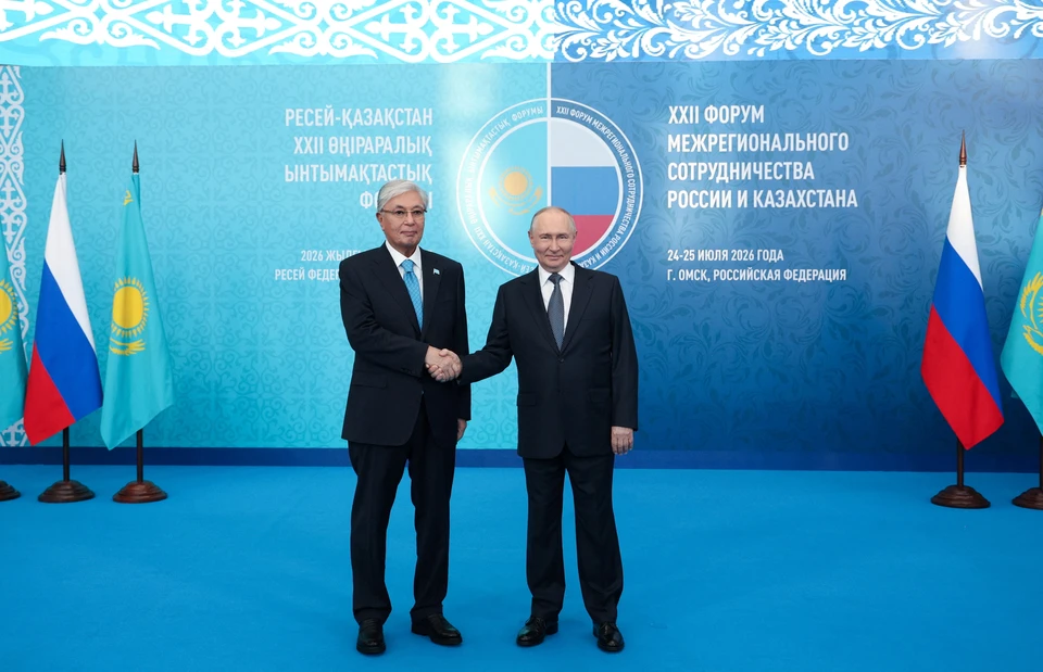 Путин и Токаев обсудили конфликт на Украине и сотрудничество РФ и Казахстана