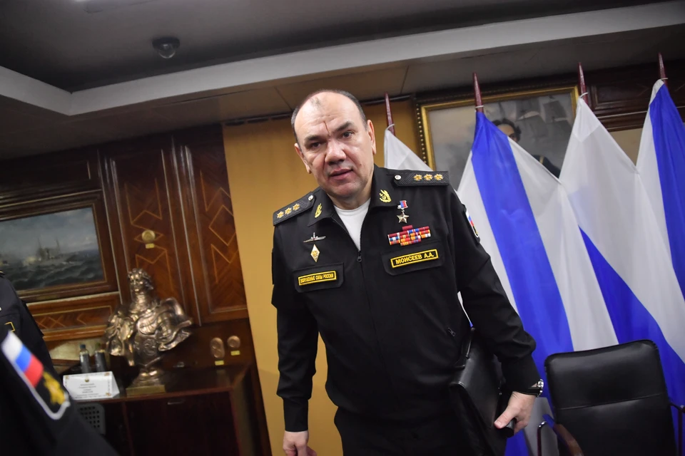 Главнокомандующий ВМФ адмирал Александр Моисеев