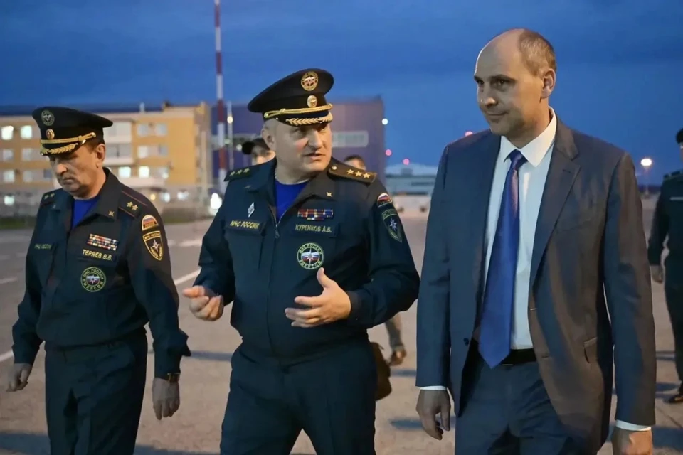 Александр Куренков прилетел в Екатеринбург ради совещания. Фото: Департамент информационной политики Свердловской области