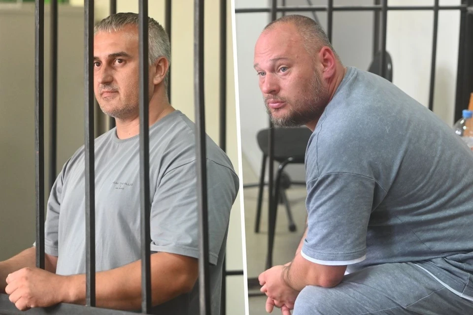 Аркадий Вагнер и Александр Реверук (справа) не признают вину в хулиганстве