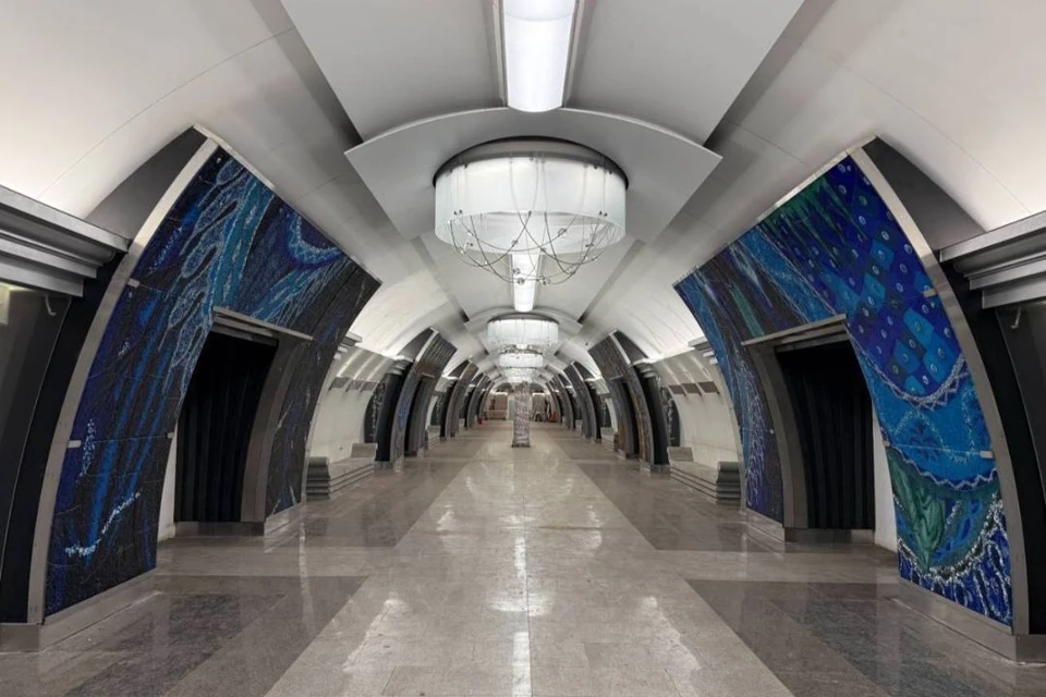 Станция метро «Театральная» в Петербурге уже построена. Фото: t.me/podzemnik_spb