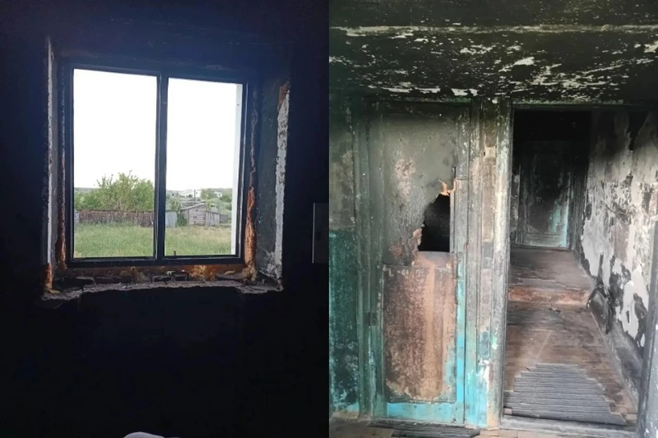 11 июля произошел пожар в многоквартирном доме. Фото: предоставила внучка местной жительницы Евгения