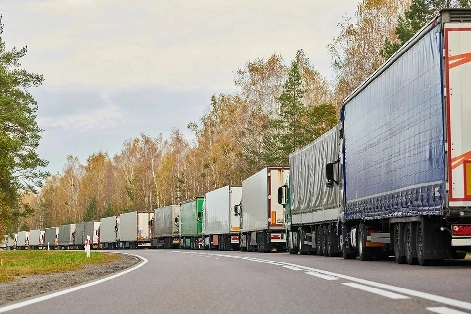 На границе Украины с Польшей произошёл коллапс из-за простоя морских портов Фото: Dmitry Kalinovsky / Shutterstock / FOTODOM