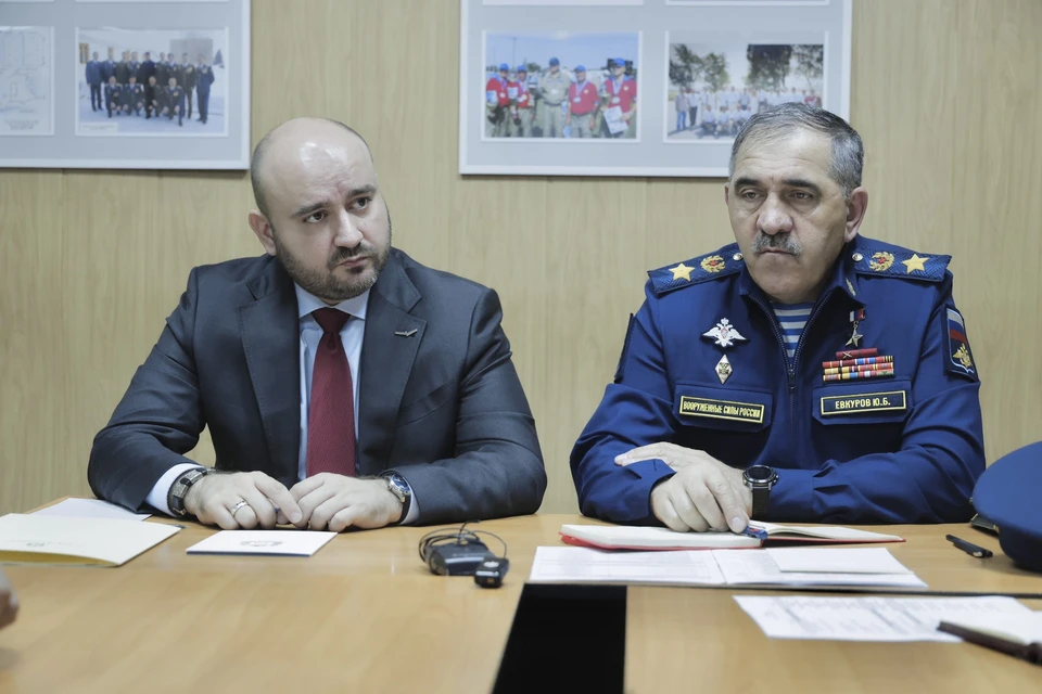 Заместитель министра обороны РФ Юнус-Бек Евкуров приехал в Самарскую область с рабочим визитом / Фото: Иван Макеев