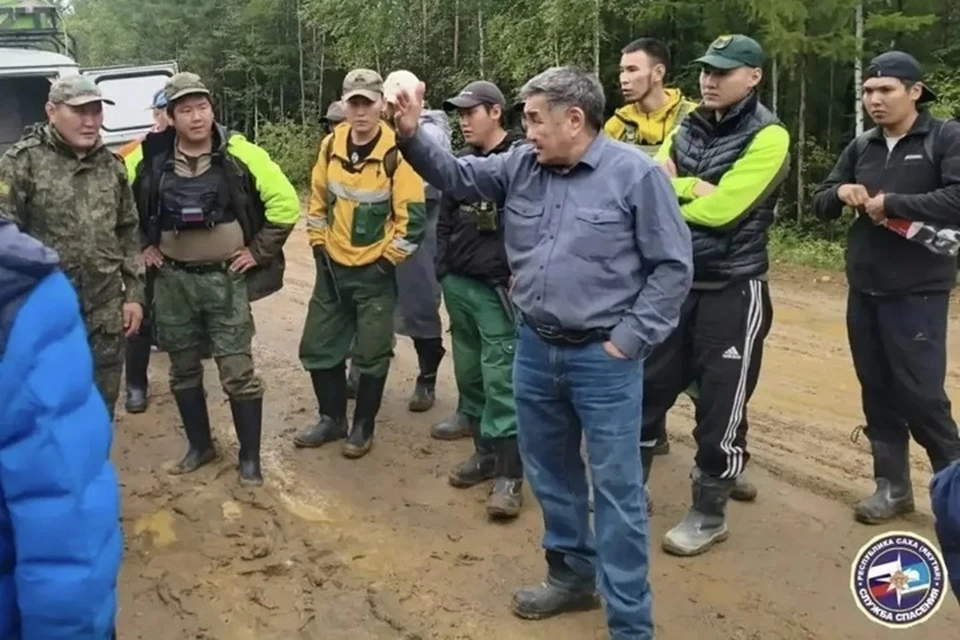 Пропавшего в районе Крестяха сборщика ягод нашли живым. Фото: Служба спасения Якутии