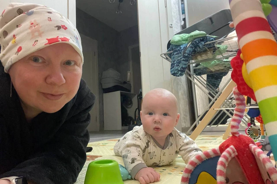 Татьяна родила сына в сентябре 2024 года, а на следующий день врачи сказали, что у нее рак