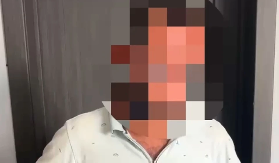 Мужчина задержан. Фото: скриншот видео