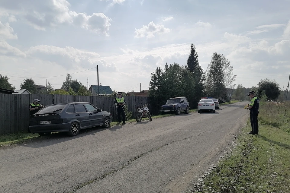 По факту ДТП проводится проверка. Фото: Госавтоинспекция Свердловской области