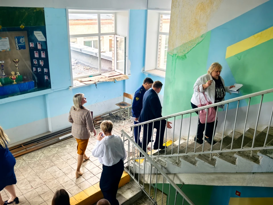 Проверка школы в Коврове. Фото прокуратуры Владимирской области.