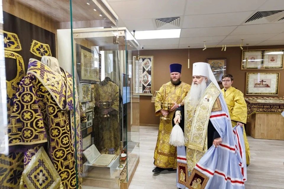 В экспозиции музея есть экспонаты из личной коллекции Митрополита Лонгина. ФОТО: Симбирская епархия