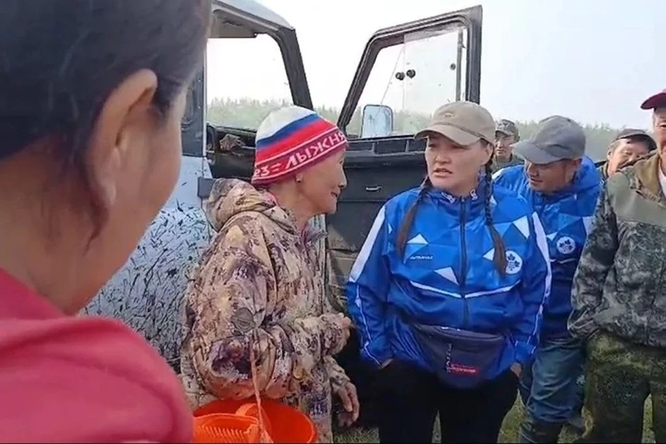 В Чурапчинском улусе нашли пропавшую во время сбора ягод женщину. Фото: Служба спасения Якутии